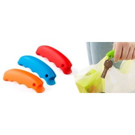 رافعة أكياس الخضار المصنوعة من السيليكون 2 قطع عشوائي