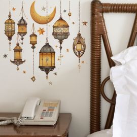 ملصق الجدار للتزيين لشهر رمضان قطعتين