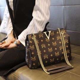 حقيبة كتف نمط مربعات انيقة للنساء