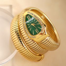 ساعة الثعبان بحزام الملتوي للسيدات 