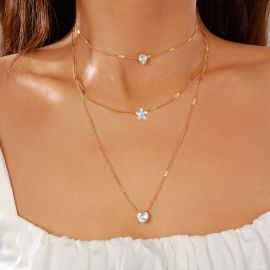 سلسلة عنق متعددة الطبقات