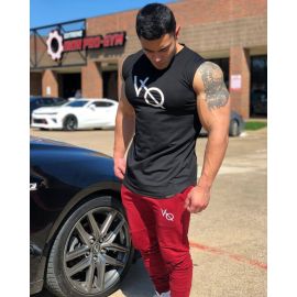 سترة رياضية بدون أكمام للرجال سريعة الجفاف