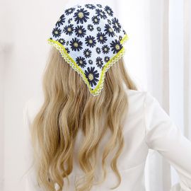 وشاح الكروشية للشعر 