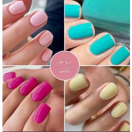 أظافر صناعية ناعمة على اليدين