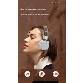 سماعات راس لاسلكية ذات جودة صوت فائقة مع تصميم قابل للطي 
