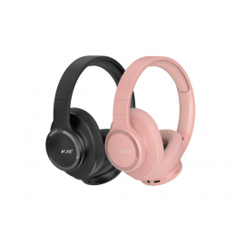 سماعات رأس لاسلكية قابلة لإعادة الشحن فوق الأذن تعمل بتقنية البلوتوث