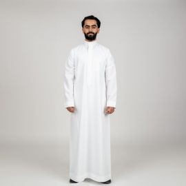 ثوب رجالي قماش ياباني فاخر مقاوم للكرمشة