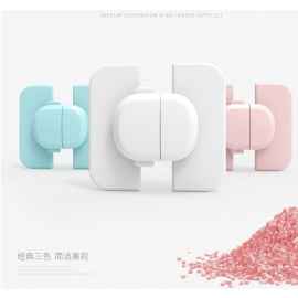 قفل مشبك أمان لدرج او باب خزانة او ثلاجة لحماية الأطفال