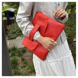 حقيبة يد نسائية بمقبض علوي مريح