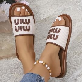 صندل نسائي مسطح من min min