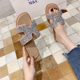 Hصندل ناعمة من الألماس اللامع للنساء حرف