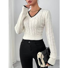 بلوزه شتويه باكمام طويلة للنساء