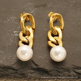 اقراط نسائي على شكل سلسلة