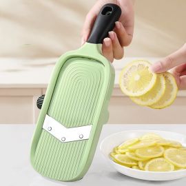 قطاعة مطبخ لشرائح  مع أداة تقطيع الخضار