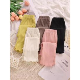 بنطلون طويل ورقيق مقاوم من الحرير للفتيات