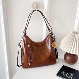 شنطة كتف وظهر نسائي مع قلاده 