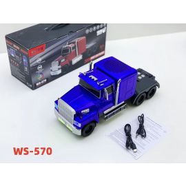 مكبر صوت بلوتوث محمول على شكل شاحنة كبيرة من طراز WS-570 من WSTER. 