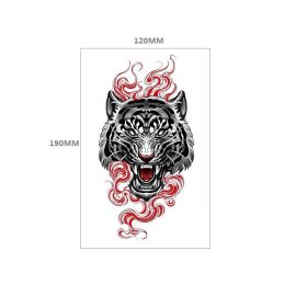 ملصق وشم بأشكال حيوانية مختلفة للسيدات / 4 قطع 