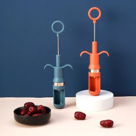 أداة من الفولاذ المقاوم للصدأ لاستخراج نوى التمر