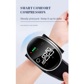 جهاز مراقبة ضغط الدم من المعصم بشاشة تعمل باللمس