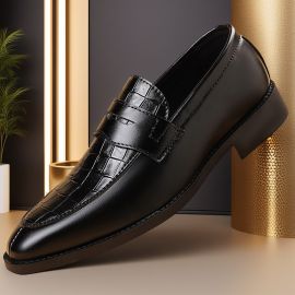 حذاء رسمي بتصميم عملي أنيق وجودة عالية للاستخدام اليومي للرجال