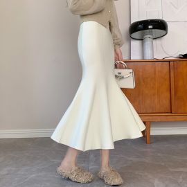 تنورة نسائية مخصرة بتصميم فرنسي للسيدات 