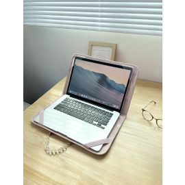 حقيبة لابتوب بتصميم قطة بلمسة ناعمة بحماية قوية