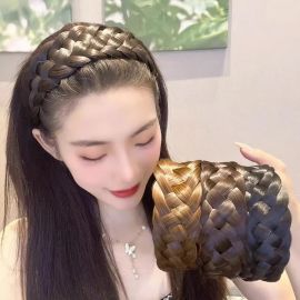 طوق ظفيرة شعر عريض