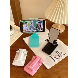 حامل هاتف سطح المكتب ، حامل قابل للطي للهواتف الذكية