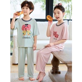 بجامه باكمام قصيرة صيفي للجنسين