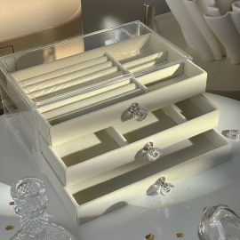 صندوق تخزين مجوهرات بتصميم عصري