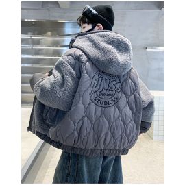 معطف أولاد سميك مبطن بالقطن