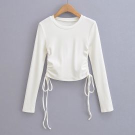 تي شيرت نسائي أكمام طويلة للخريف