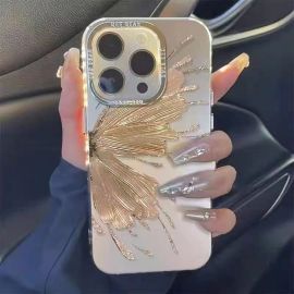 كفر ايفون بنمط جناح فراشه كرستاليه