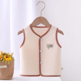 صدرية قطنية للأطفال سميكة دافئة من القطن