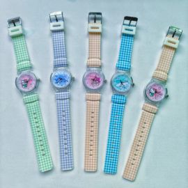 ساعة كوارتز للأطفال برسومات كرتونية