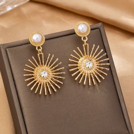 اقراط نسائي عصرية