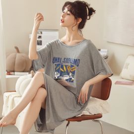 روب منزل نسائي قصير بانماط متعدده