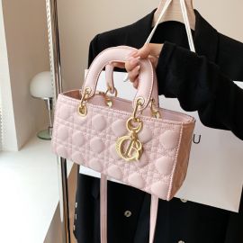 حقيبة يد وكتف جلدية فاخرة عصرية بطانة داخلية من البوليستر للسيدات 