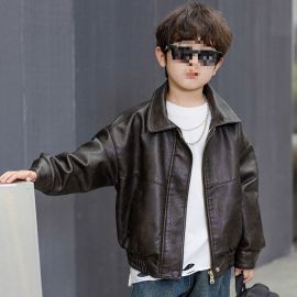 جاكت ولادي جلدي