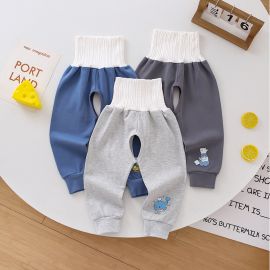 بنطلونات خريفية للأطفال والرضع مفتوحة من الداخل