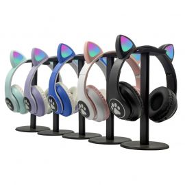 سماعة راس بلوتوث بجودة صوت فائقة الوضوح وميكرفون عازل للضوضاء