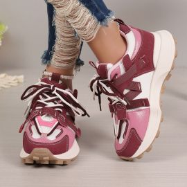 احذية رياضية نسائية ذات كعب مرتفع  بتصميم عصري