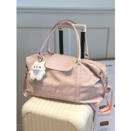 حقيبة سفر نسائية، بتصميم مبطن وخفيف الوزن، مثالية للاستخدام اليومي والرحلات ، مع حزام كتف قابل للفصل