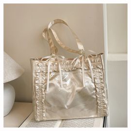 شنطه كتف نسائي بتصميم شفاف