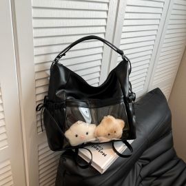 شنطه نسائي بجيب شفاف