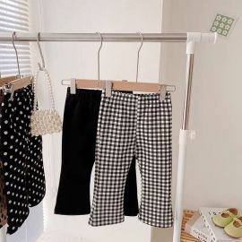 بنطلون واسع الساقين من آلياف البوليستر للبنات