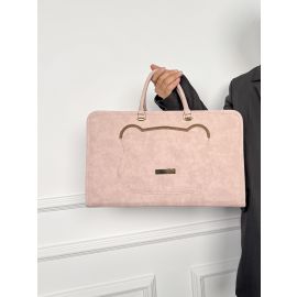 حقيبة لابتوب وردية مثالية بتصميم لطيف للسيدات