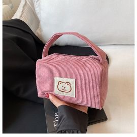 شنطة يد قماشيه بتصميم عصري