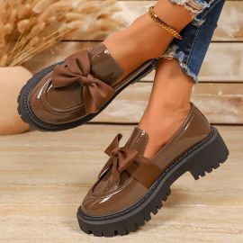 حذاء نسائي كاجووال ذات كعب سميك 